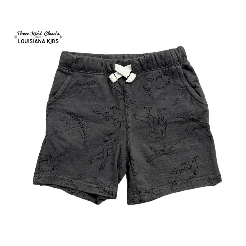 Carter's 2T Grey Dinosaur Shorts